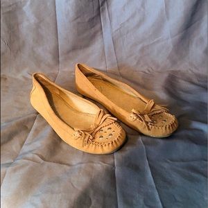 Jessica Simpson Leather Moccasins